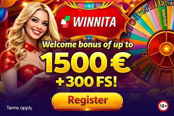 Winnita bonus and promotions illustration
